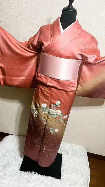 [ 새상품급 ] 호몬기 교육용 실 포함 핑크 꽃무늬