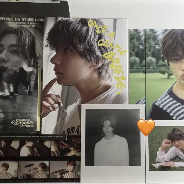 라이즈 에필로그 앤톤 소희 필름 버전 앨범 폴라 사진 세트