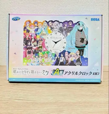 프로세카 극장판 SEGA 럭키 쿠지 [ A상 ] 아크릴 시계