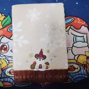 신상 디즈니 크리스마스 릴린린 페이스타월