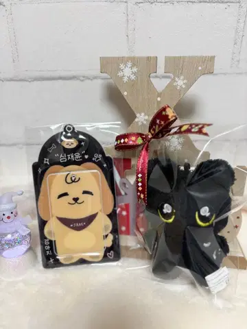 ENHYPEN JAY 봉제 인형 키링 * 트레이딩 카드 케이스 세트