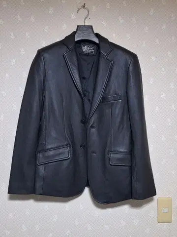 가죽 테일러드 자켓 L 사이즈