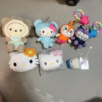 캐릭터 봉제 인형 세트