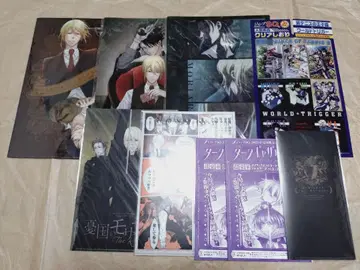 유국의 모리아티 클리어 파일 묶음 판매