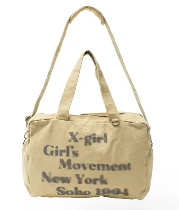 X-girl HAZY LOGO 2WAY BIG TOTE BAG