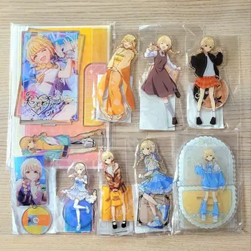 학마스 후지타 코토네 아크릴 스탠드 아크릴 키링 세트