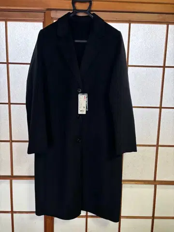 유니클로 체스터 롱 코트