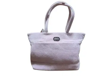 FEILER 꽃무늬 토트백 슈니르 직조 핑크 계열