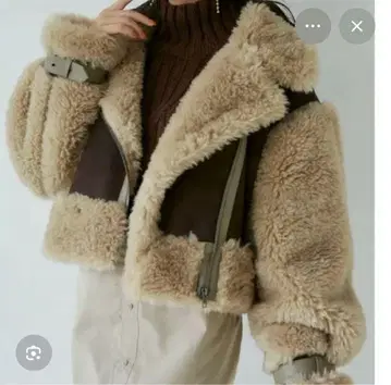 MURUA 무루아 무스탕 자켓 무스탕 코트