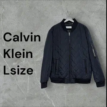 캘빈 클라인 네이비 퀼팅 L 사이즈