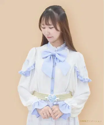 [ 새상품 미사용 ] axes femme x 빛의 전사 프리큐어 블라우스