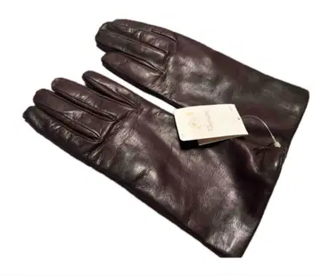 미사용 새상품 셀모네타 염소 가죽 장갑 가죽 그로브