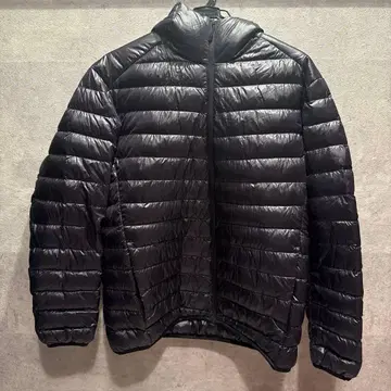 UNIQLO XL 라이트 다운 자켓 후드티 블랙