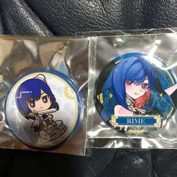 [ 새상품 ] 카미츠바키시 건설 중 캔뱃지 돈키호테 RIME 세트