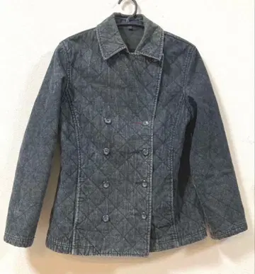 indigo core 퀼팅 자켓 코트 M 사이즈