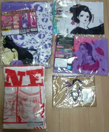 원피스 로빈 타월 파우치 수건 세트