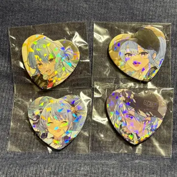 호시마치 스이세이 6주년 캔 배지 4종류