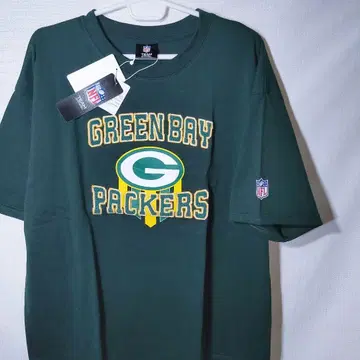 새상품 XL 패커스 NFL 미식축구 사가 반팔 티셔츠