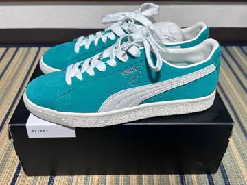 PUMA Clyde OG 스니커즈 그린 아이보리 화이트