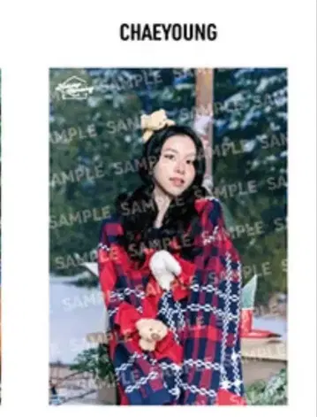 TWICE 2025 팝업 포스터 채영