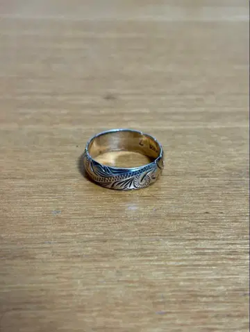 925 각인 하와이안 실버 반지 슬림 플루메리아