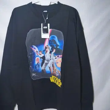 새상품 롱T XL 스타 워즈 에피소드 4 영화 피그먼트 긴팔 티셔츠