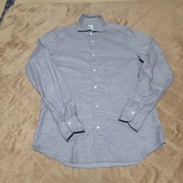 새상품급 Finamore 플란넬 셔츠