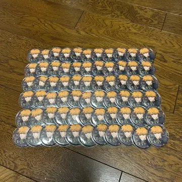 쿠니가미 렌스케 캔뱃지 blue military 세트 블루 록