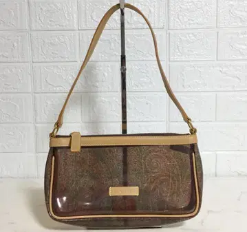 no38726 -G 레어 에트로 페이즐리 비닐 핸드 백