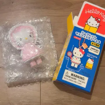 헬로키티전 한정판 시크릿 마스코트 참 B 프릴