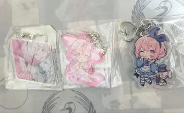 nqrse 아크릴 키링 세트