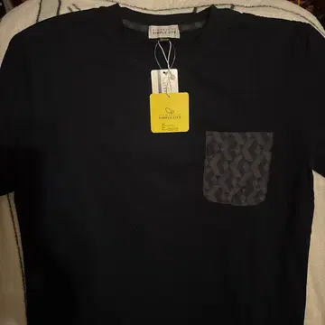 [ 미사용 ] 스누피 SIMPLE LIFE 블랙 T셔츠 M