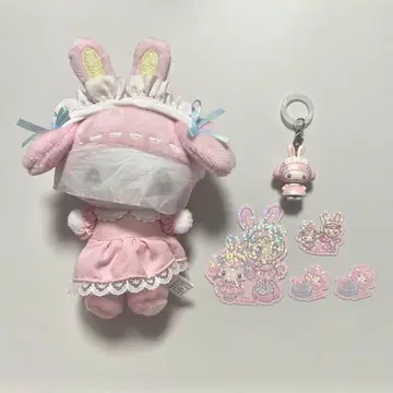 [ 익명 ] 메조피아노 산리오 마이멜로디 세트 마스코트 키링