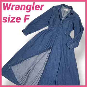 랭글러 Wrangler 데님 원피스 일본제 F 벨트 없음