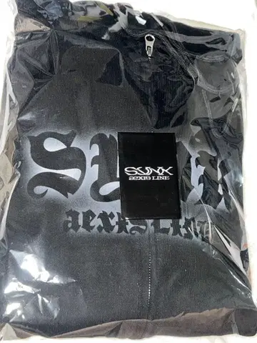 aespa 굿즈 집업 후드티 M 사이즈 혜택 트레이딩 카드 포함