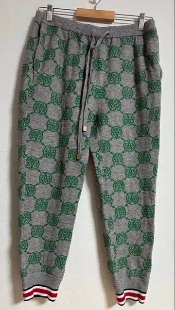 앙코키네 코어 스팬얀 모노그램 조거 팬츠