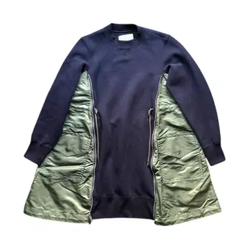 sacai 20AW Sponge Sweat MA-1 Dress