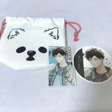 기븐 리츠카 케다마 복조리 아크릴 카드 애니메이트 카페 코스터