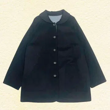 SIMPLE LIFE 자켓 아우터 캐주얼 블랙 트렌치코트