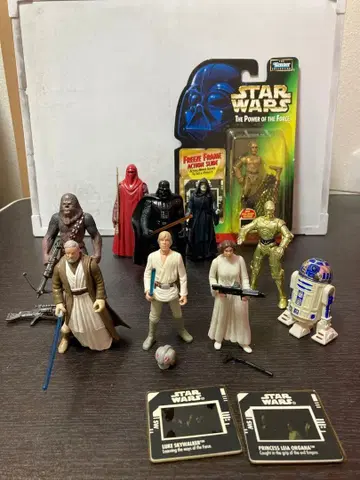 득템 STAR WARS 구 3부작 피규어 세트 레어 C3PO