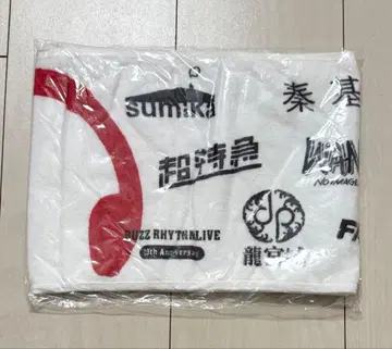 버즈리듬 라이브 10주년 기념 공식 타월