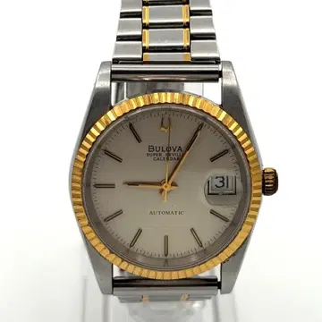 BULOVA 브로바 슈퍼세빌 달력 자동 와인딩 손목시계
