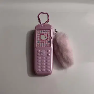 헬로키티 스트랩 핑크