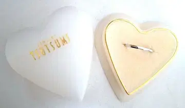 쥬얼리 츠츠미 반지 K10 화이트 골드 반지 9호 새상품급