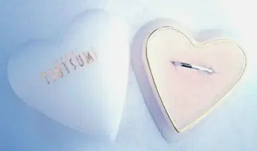 쥬얼리 츠츠미 반지 K10 화이트 골드 반지 9호 새상품급