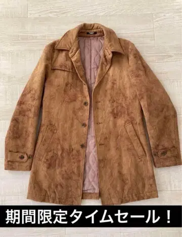 토네이도 마트 T/C 마이크로 스웨이드 블루종 자켓 카멜 L