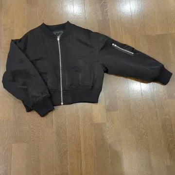 블랙 MA-1 자켓 리버서블