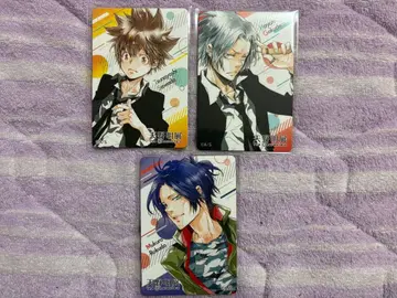 아마노 아키라 전시회 가정교사 히트맨 REBORN! 마그넷 스티커