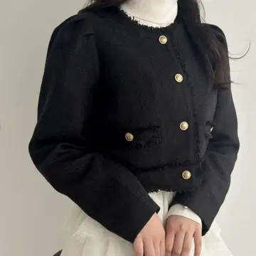 one after another NICE CLAUP 트위드 자켓