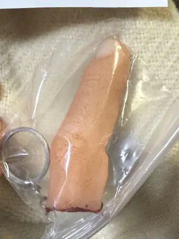 한 손가락 중지/검지 키링 #키링 #손가락